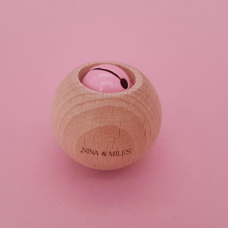 HOCHET JINGLA BOULE vieux rose