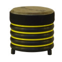 DRUM 16X17 CM JAUNE TROMMUS A1U