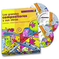 COFFRET LES GRANDS COMPOSITEURS EN ESPAGNOL