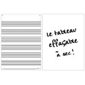 TABLEAU MUSIQUE FUZEAU format 59,5x86 cm