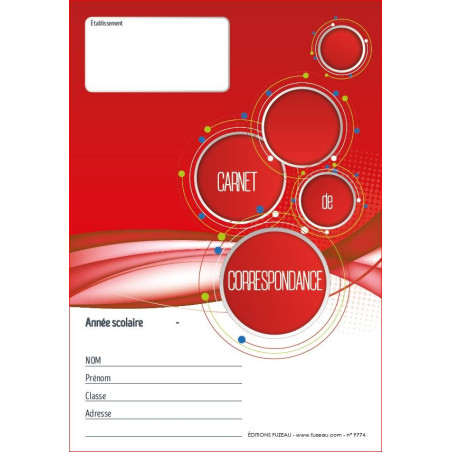 CARNET DE CORRESPONDANCE
