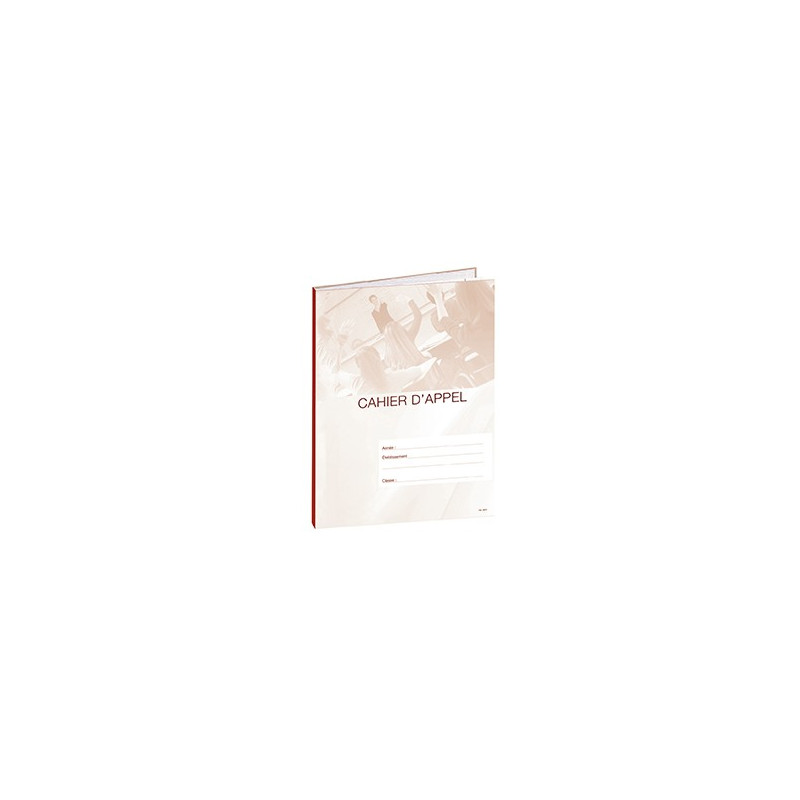 CAHIER D APPEL 8 HEURES DE COURS ROUGE