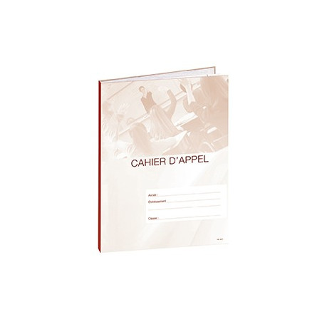 CAHIER D APPEL 8 HEURES DE COURS ROUGE