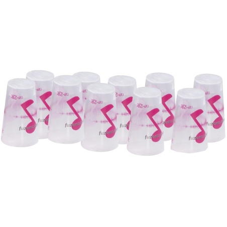 FUZEAU - LOT DE 10 CUPS OF ZIK 