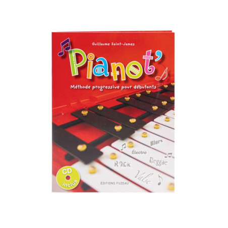 LIVRET-CD METHODE PROGRESSIVE PIANOT' 