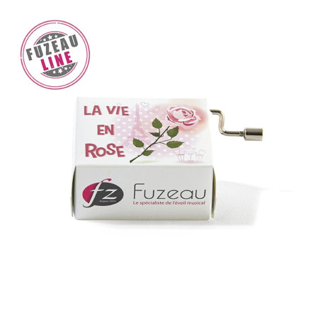SERINETTE BOITE A MUSIQUE FUZEAU TITRE LA VIE EN ROSE