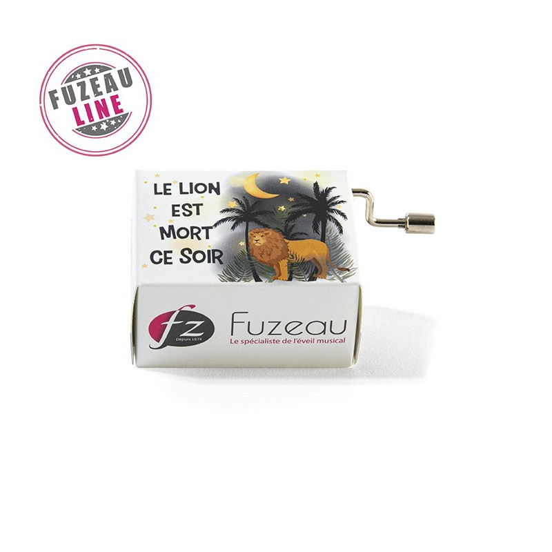SERINETTE BOITE A MUSIQUE FUZEAU TITRE LE LION EST MORT CE SOIR