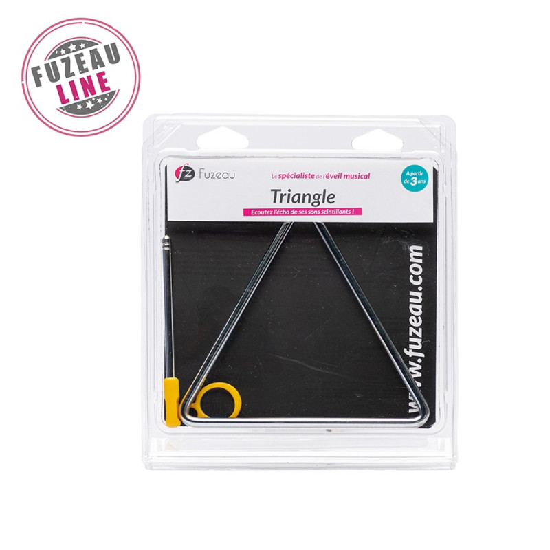 TRIANGLE FUZEAU 16 CM SOUS BLISTER