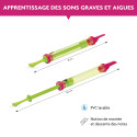 FLUTE A COULISSE TRANSPARENTE FUZEAU
