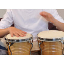 BONGO FUZEAU avec peaux naturelles
