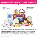 MALLE HARMONIQUE ATELIERS EVEIL MUSICAL FUZEAU 
