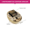 KALIMBA OU SANZA CALEBASSE FUZEAU 