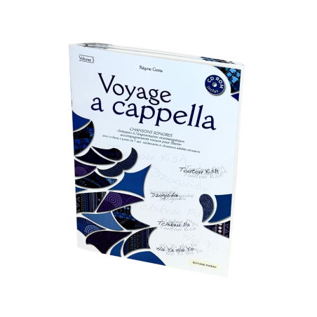 LIVRE-CD VOYAGE A CAPPELLA VOL 3