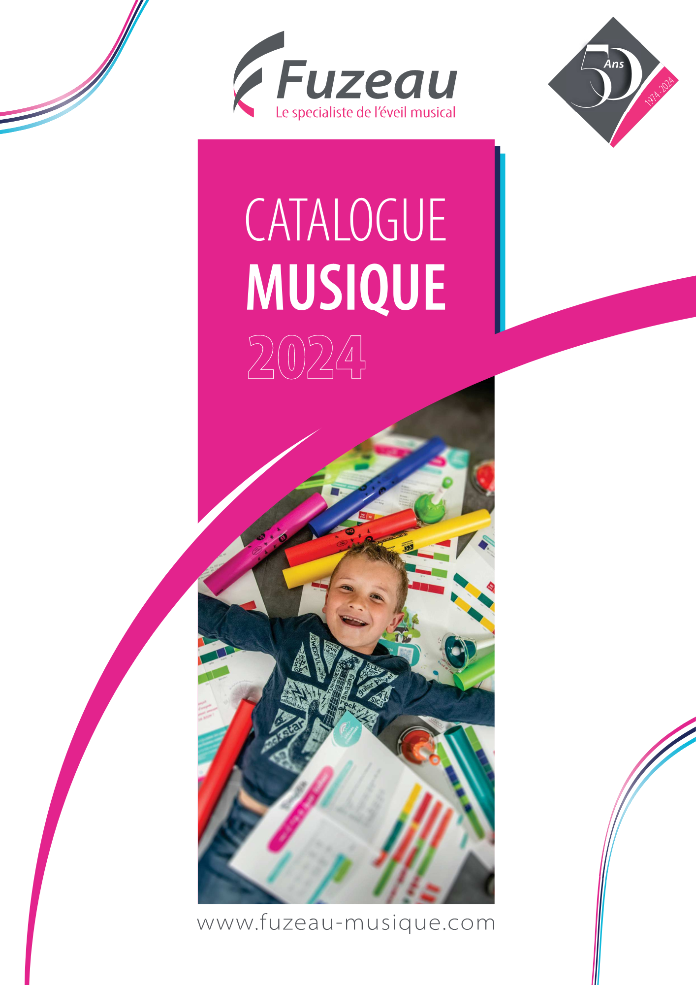 COUVERTURE CATALOGUE MUSIQUE FUZEAU 2024