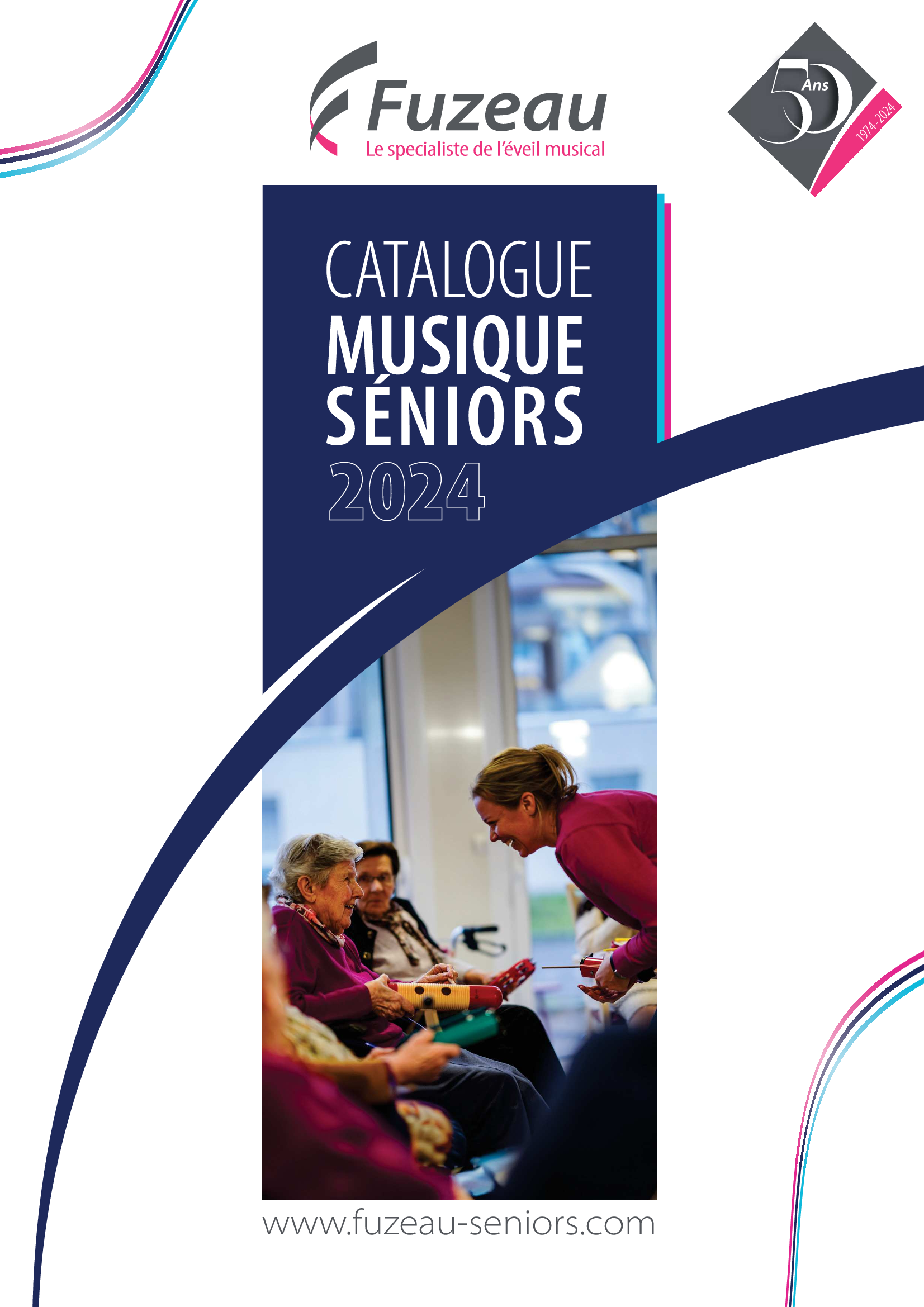 COUVERTURE CATALOGUE MUSIQUE SENIORS FUZEAU 2024