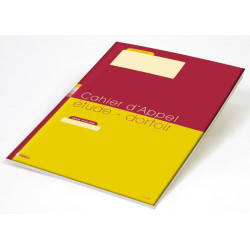 CAHIER APPEL ETUDE DORTOIR