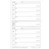 CAHIER D'APPEL PAR CLASSE AVEC 90 LIASSES AUTOCOPIANTES PREDECOUPEES