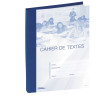 CAHIER DE TEXTES DE COULEUR BLEU