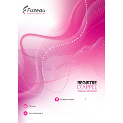 REGISTRE D'APPEL AVEC CONTROLE PAR DEMI-JOURNEE ET PAGES NON DECOUPEES