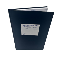 REGISTRE DES ELEVES INSCRITS A L ECOLE AVEC REPERTOIRE
