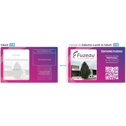 CARTES selon modèles de Gabarits FUZEAU