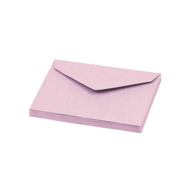 ENVELOPPES ROSES par paquet de 500