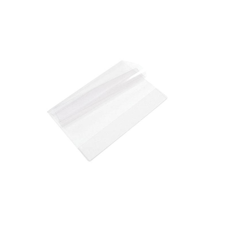 COUVERTURE PVC POUR PROTEGER LES CARNETS DE FORMAT 15.8 x 22.2 cm