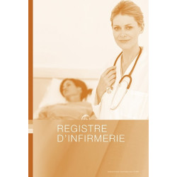 REGISTRE POUR L'INFIRMERIE