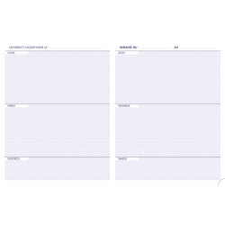 AGENDA SCOLAIRE POUR LES ELEVES DE COLLEGES, LYCEES, ...