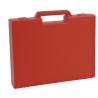 VALISETTE RIGIDE DE COULEUR ROUGE POUR LE TRANSPORT DES CAHIERS DE TEXTES, D'APPEL, ...