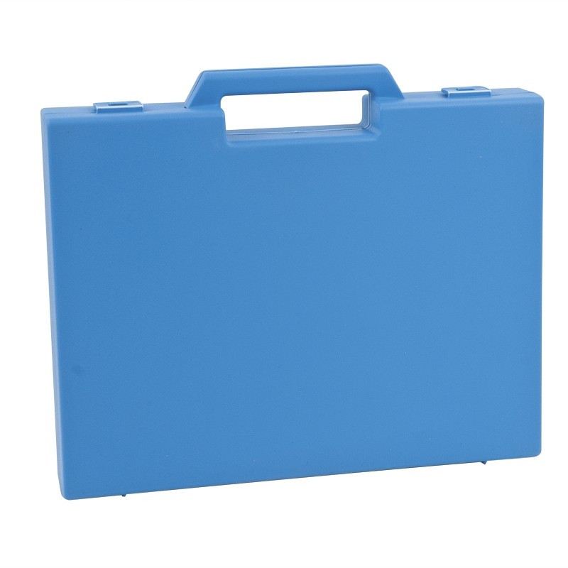 VALISETTE RIGIDE DE COULEUR BLEUE POUR LE TRANSPORT DES CAHIERS DE TEXTES, APPELS, ...