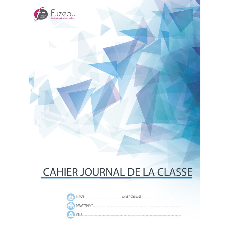 CAHIER JOURNAL DE LA CLASSE POUR LES ECOLES PRIMAIRES