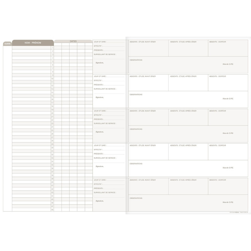 cahier-appel-etude-dortoir