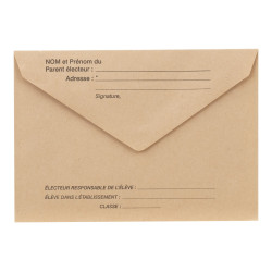 ENVELOPPES BULLE MADAME MONSIEUR LE PRINCIPAL DU COLLEGE