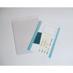 LOT DE 10 ETUIS TRANSPARENTS POUR LES CARTES SCOLAIRES