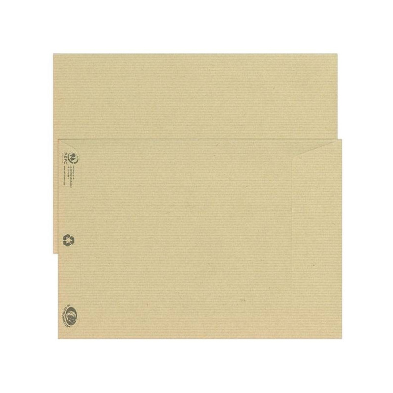 ENVELOPPE OU POCHETTE KRAFT FORMAT 162 X 229 MM