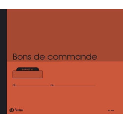 CARNET DE 100 BONS DE COMMANDE