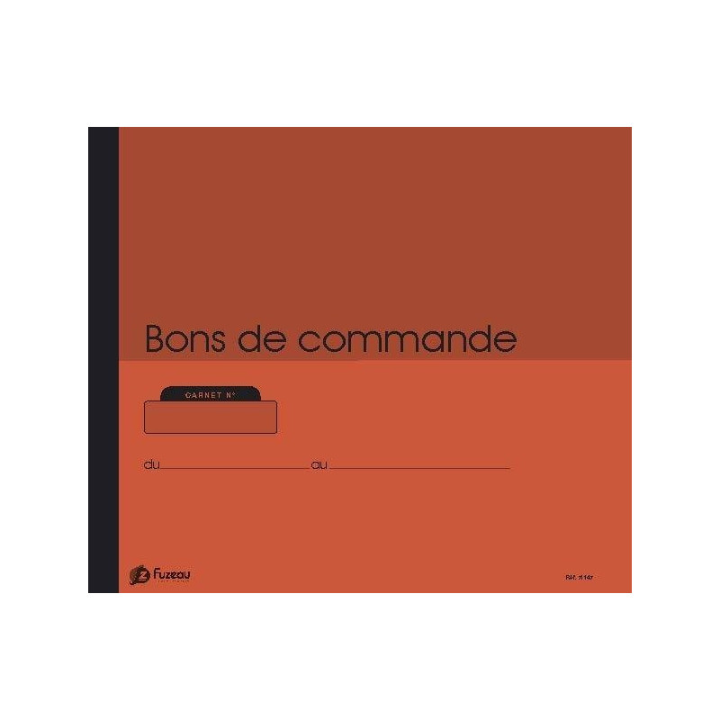 CARNET DE 100 BONS DE COMMANDE