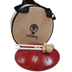 TONGUE DRUM | MODELE SOUCOUPE | 8 POUCES | FUZEAU
