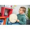 Tambourin | Ø 25 CM | Avec Peau Naturelle | Fuzeau
