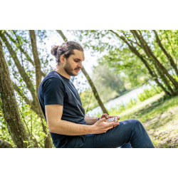 Sanza 9 Lames | En bois Acajou | Fuzeau