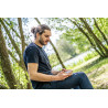 Sanza 9 Lames | En bois Acajou | Fuzeau