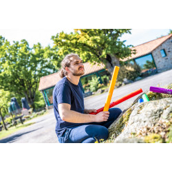 Lot de 5 Tubes Sonores | Boomwhackers Chromatiques | 5 Notes | Fuzeau
