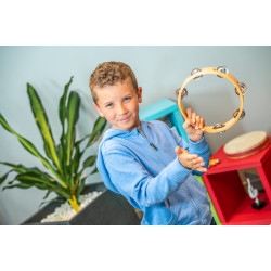 Couronne 12 Cymbalettes | En Bois | Fuzeau