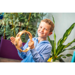 Couronne 12 Cymbalettes | En Bois | Fuzeau