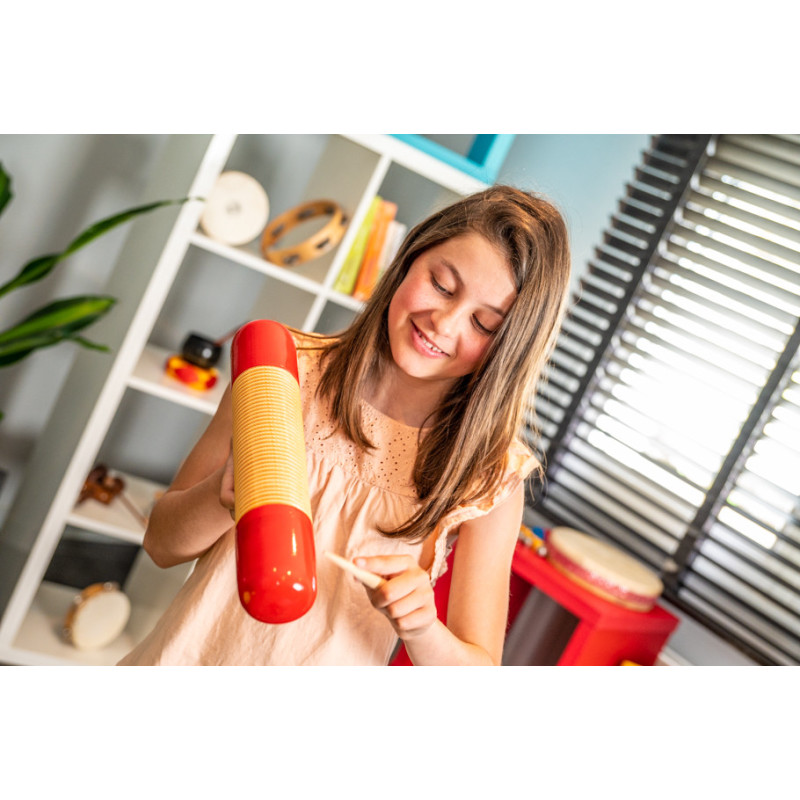 REIG Güiro En Bois Avec Grattoir - Instrument De Percussion Traditionnel