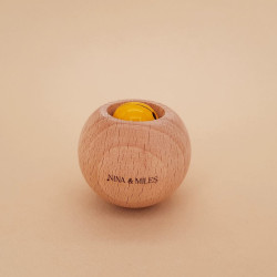 Coffret Hochet Jingla | En bois de Hêtre | Fabrication Française | Fuzeau