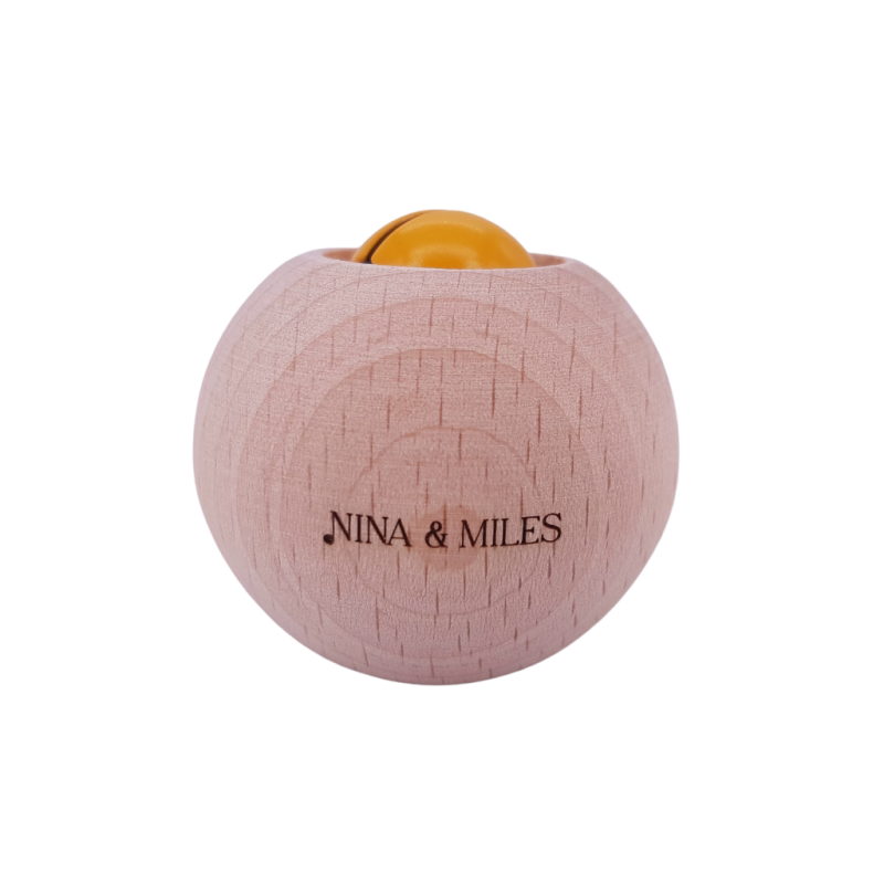 Coffret Hochet jingla boule Nina & Miles