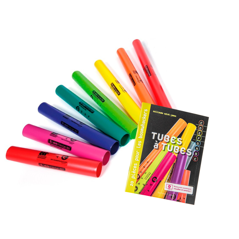 Méthode livre-CD pour l'apprentissage de la musique avec les Boomwhackers