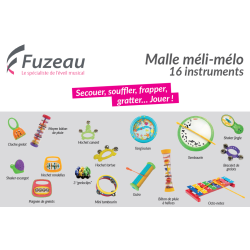 Malle MELI-MELO | 16 Instruments | A partir de 3 ANS | Fuzeau